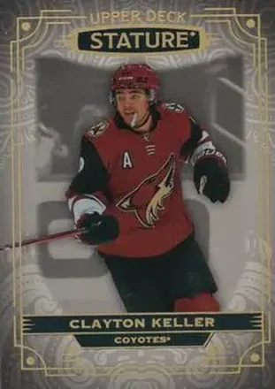 2022-23 Upper Deck Stature #100 - Clayton Keller - Arizona Coyotes