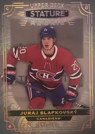2022-23 Upper Deck Stature #105 - Juraj Slafkovsky - Montreal Canadiens