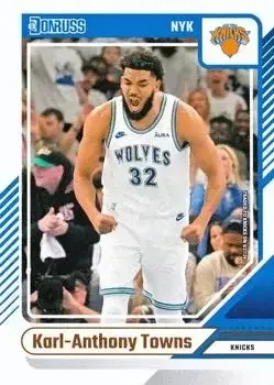 2024-25 Donruss #8 Karl-Anthony Towns