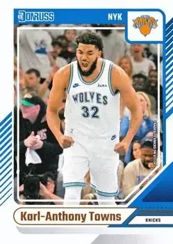 Front of Karl-Anthony Towns