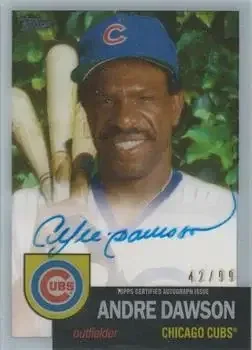2020 Topps Clearly Authentic feature card