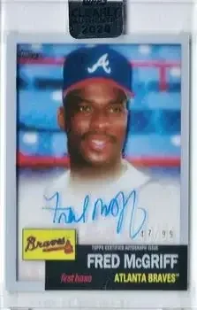 2020 Topps Clearly Authentic feature card