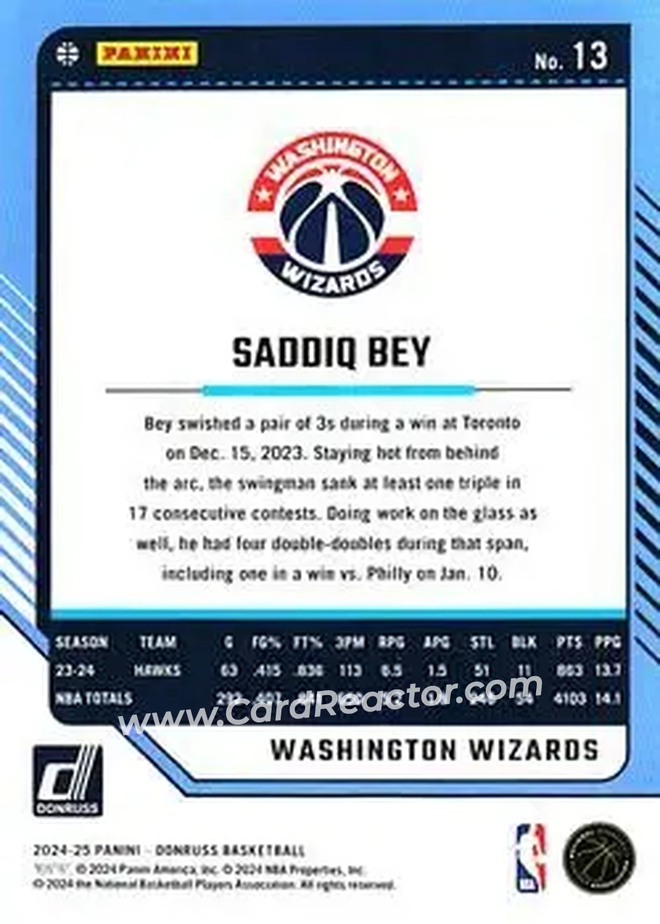 Back of Saddiq Bey