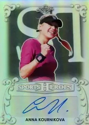 2017 Leaf Metal Sports Heroes #BA-AK2 - Anna Kournikova