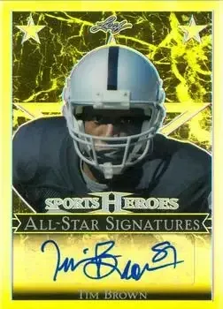 2017 Leaf Metal Sports Heroes feature card
