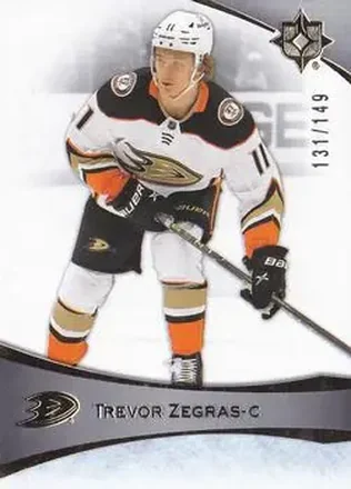 2022-23 Upper Deck Ultimate Collection #16 - Trevor Zegras - Anaheim Ducks