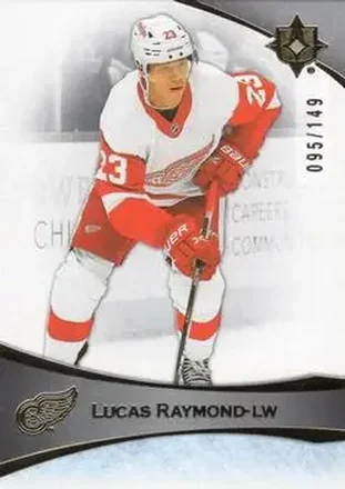 2022-23 Upper Deck Ultimate Collection #40 - Lucas Raymond - Detroit Red Wings