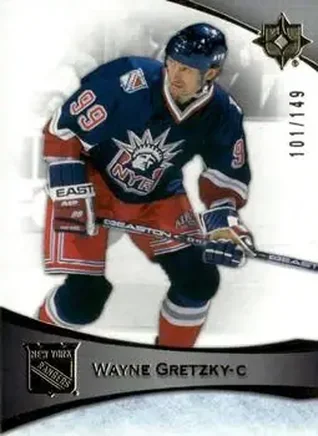 2022-23 Upper Deck Ultimate Collection #95 - Wayne Gretzky - New York Rangers