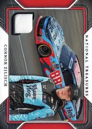 2025 Panini National Treasures - Track Gear #TG-CZC - Connor Zilisch - JR Motorsports