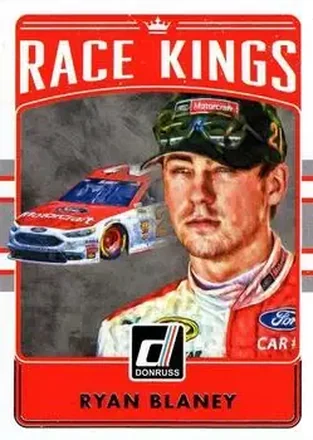 2017 Donruss #21 - Ryan Blaney - Wood Brothers Racing