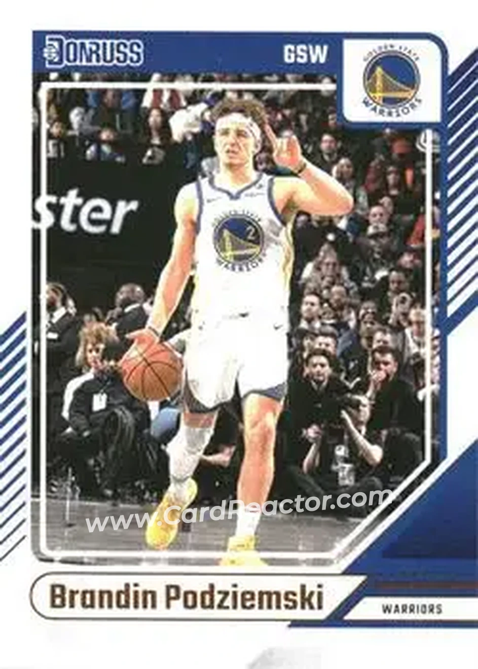 Front of Brandin Podziemski