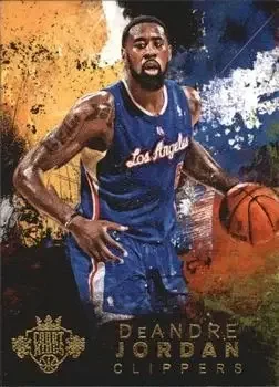 Front of DeAndre Jordan