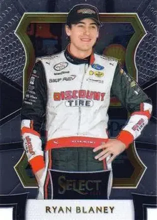 2017 Panini Select #6 - Ryan Blaney - Team Penske