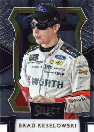2017 Panini Select #10 - Brad Keselowski - Team Penske