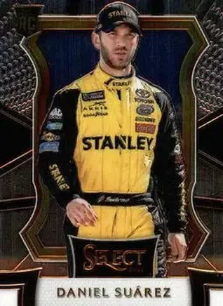 2017 Panini Select #12 - Daniel Suarez - Joe Gibbs Racing