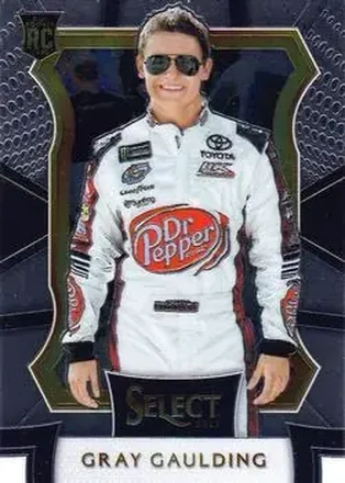 2017 Panini Select #16 - Gray Gaulding - BK Racing