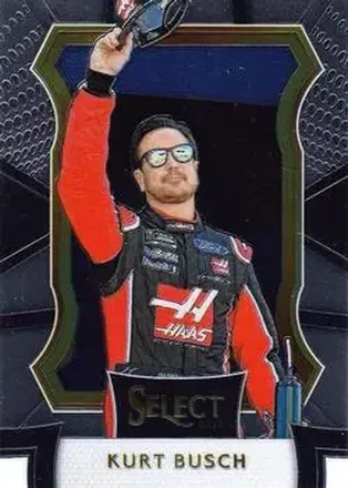 2017 Panini Select #17 - Kurt Busch - Stewart-Haas Racing