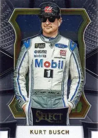 2017 Panini Select #18 - Kurt Busch - Stewart-Haas Racing