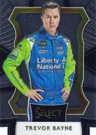 2017 Panini Select #20 - Trevor Bayne - Roush Fenway Racing