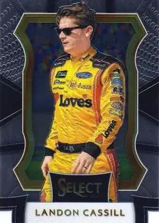 2017 Panini Select #30 - Landon Cassill - Front Row Motorsports
