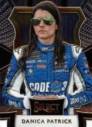 2017 Panini Select #40 - Danica Patrick - Stewart-Haas Racing