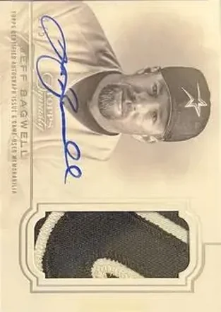 2020 Topps Dynasty - Dynasty Autographed Patch Silver #DAP-JB2 - Jeff Bagwell - Houston Astros