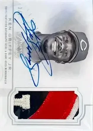 2020 Topps Dynasty - Dynasty Autographed Patch Silver #DAP-KG6 - Ken Griffey Jr. - Cincinnati Reds