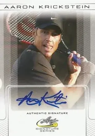2017 Leaf Signature Series #BA-AK2 - Aaron Krickstein