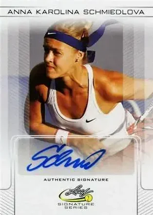 2017 Leaf Signature Series #BA-AKS - Anna Karolina Schmiedlova