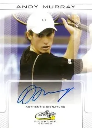 2017 Leaf Signature Series #BA-AM2 - Andy Murray