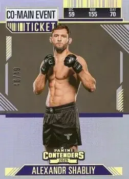 2025 Panini Contenders PFL feature card