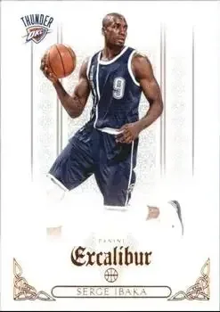 2014-15 Panini Excalibur #8 Serge Ibaka