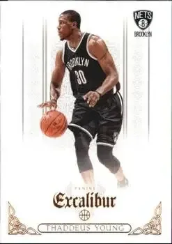 2014-15 Panini Excalibur #10 Thaddeus Young