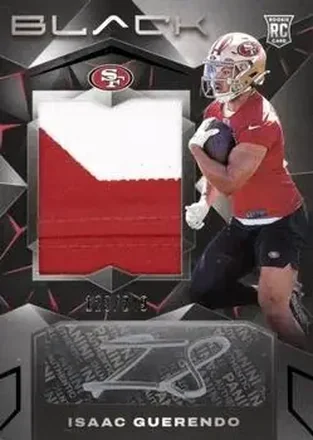 2024 Panini Black #242 - Isaac Guerendo - San Francisco 49ers