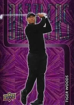 2026 Upper Deck - Dazzlers Pink #DZ-20 - Tiger Woods