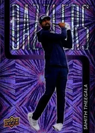 2026 Upper Deck - Dazzlers Purple #DZ-8 - Sahith Theegala