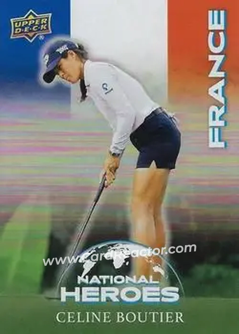2026 Upper Deck - National Pride #NH-11 - Celine Boutier - Front 2026 Upper Deck - National Pride #NH-11 - Celine Boutier - Front