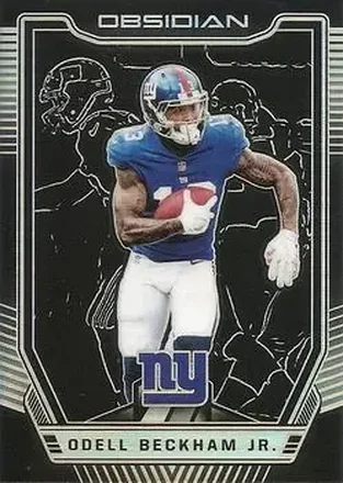 2018 Panini Obsidian - Electric Etch Orange #46 - Odell Beckham Jr. - New York Giants