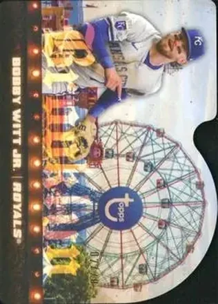 2024 Topps Brooklyn Collection - Brooklyn Die Cut #46 - Bobby Witt Jr. - Kansas City Royals
