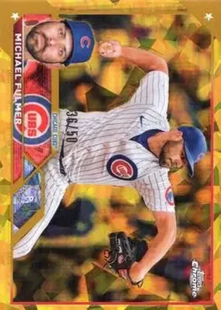 2023 Topps Chrome Update Sapphire Edition - Gold #USCS281 - Michael Fulmer - Chicago Cubs