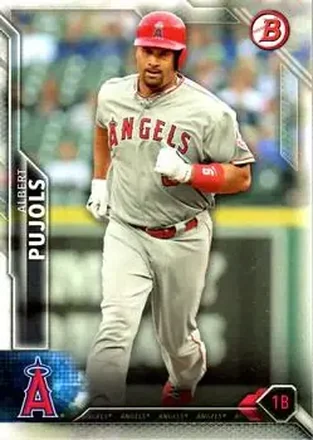 2016 Bowman #3 - Albert Pujols - Los Angeles Angels