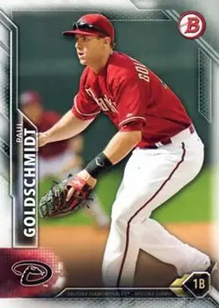 2016 Bowman #5 - Paul Goldschmidt - Arizona Diamondbacks