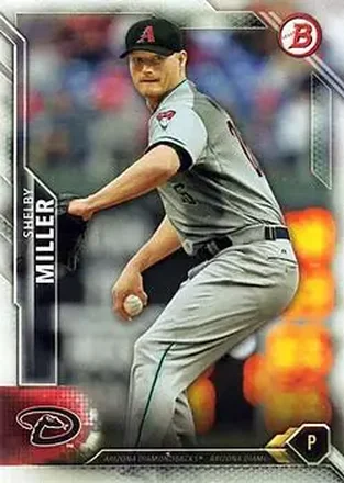 2016 Bowman #9 - Shelby Miller - Arizona Diamondbacks