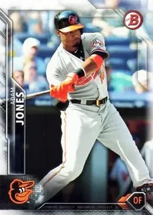 2016 Bowman #14 - Adam Jones - Baltimore Orioles