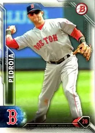 2016 Bowman #15 - Dustin Pedroia - Boston Red Sox