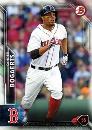 2016 Bowman #16 - Xander Bogaerts - Boston Red Sox