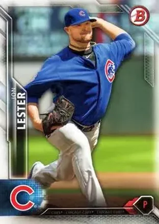 2016 Bowman #17 - Jon Lester - Chicago Cubs