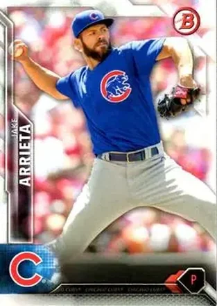 2016 Bowman #18 - Jake Arrieta - Chicago Cubs