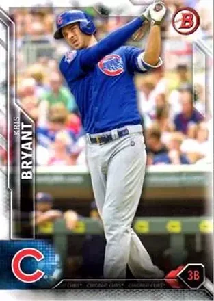2016 Bowman #20 - Kris Bryant - Chicago Cubs