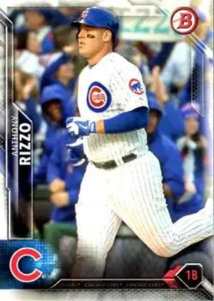 2016 Bowman #21 - Anthony Rizzo - Chicago Cubs